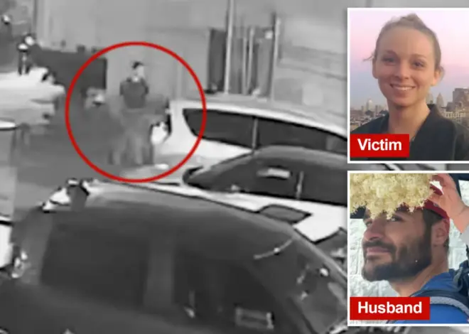 Chilling video shows NYC dad calmly strolling to car after butchering wife — before he was found hanging in nearby park