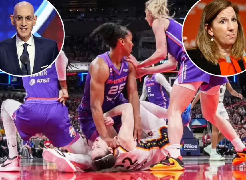 Adam Silver stepped in to clean up WNBA’s Caitlin Clark mess with Cathy Engelbert under fire