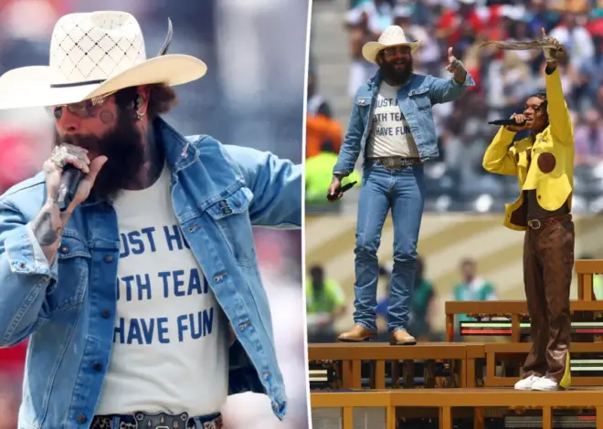 Post Malone kicks off World Cup final 2026 with electric performance of ‘Sunflower’ with Swae Lee