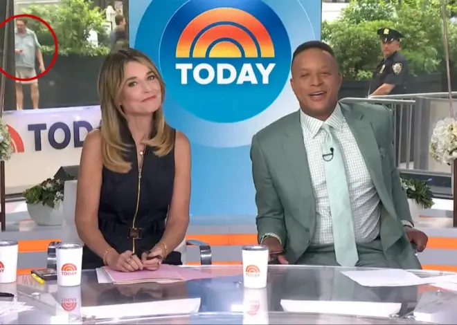 Nutjob accused of storming ‘Today’ set spotted in background of show before being busted: video