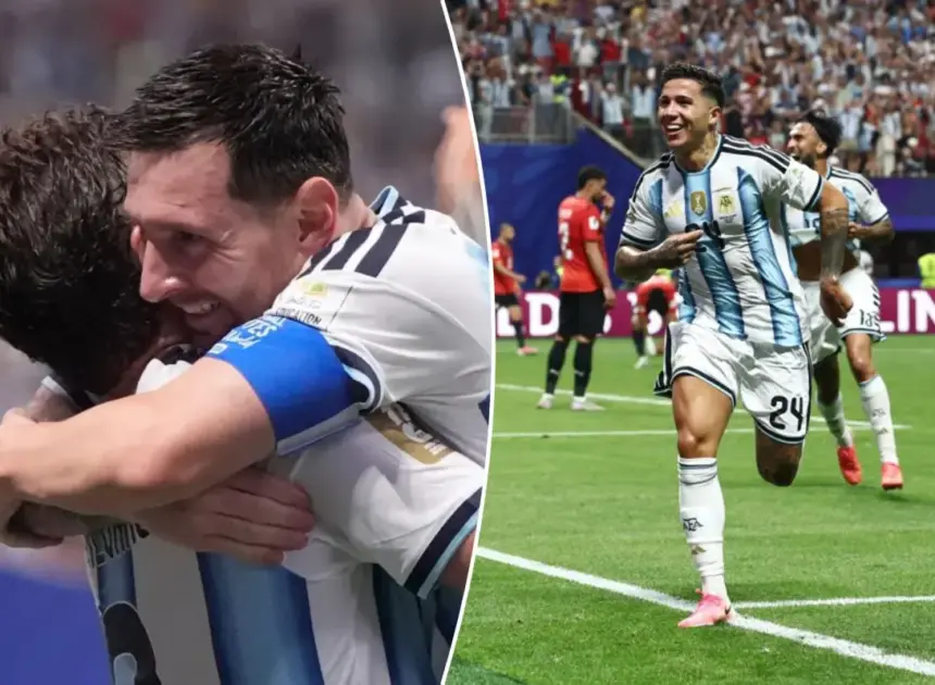 Argentina stuns Egypt with three late goals in epic World Cup comeback
