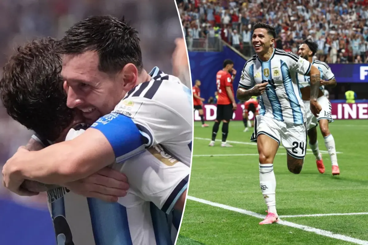 Argentina stuns Egypt with three late goals in epic World Cup comeback