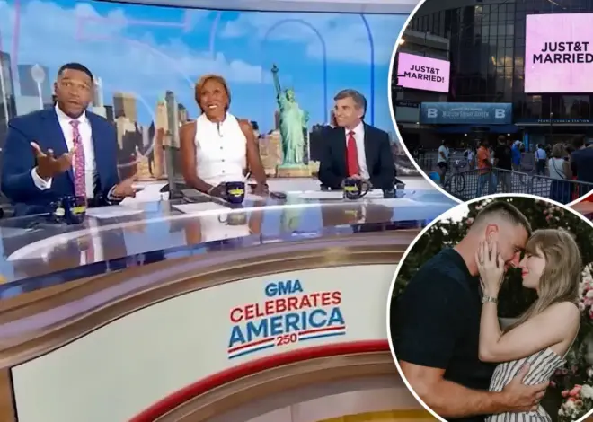 ‘GMA’ co-hosts divulge sweet detail from Taylor Swift and Travis Kelce’s vows after attending ‘intimate’ wedding