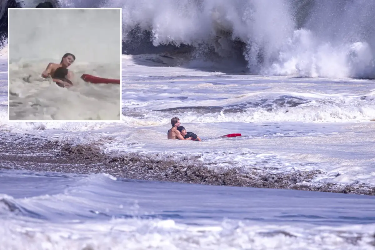 Exclusive | Hero teen lifeguard who saved boy from pounding California surf rescued others that day, family reveals