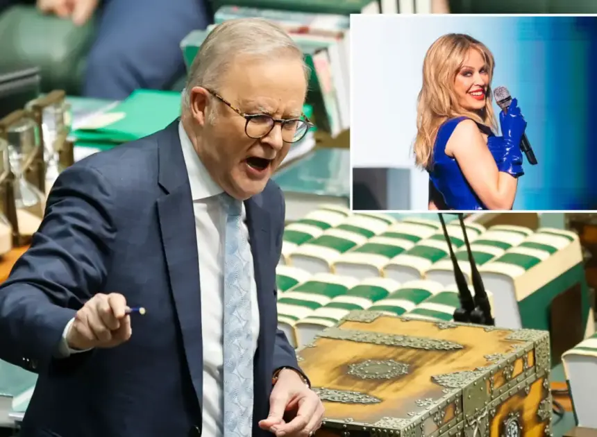 Married Australian PM Anthony Albanese says he’d have sex with Kylie Minogue in wild podcast interview