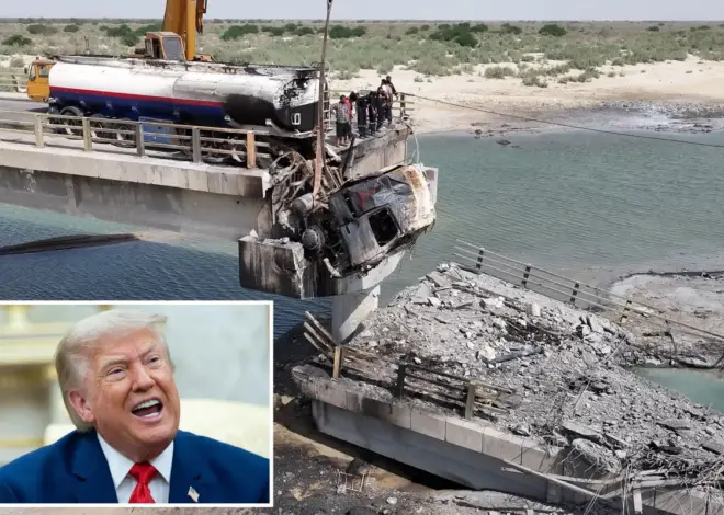 Trump vows to destroy one Iranian bridge or power plant for every shot Tehran takes at Strait of Hormuz shipping