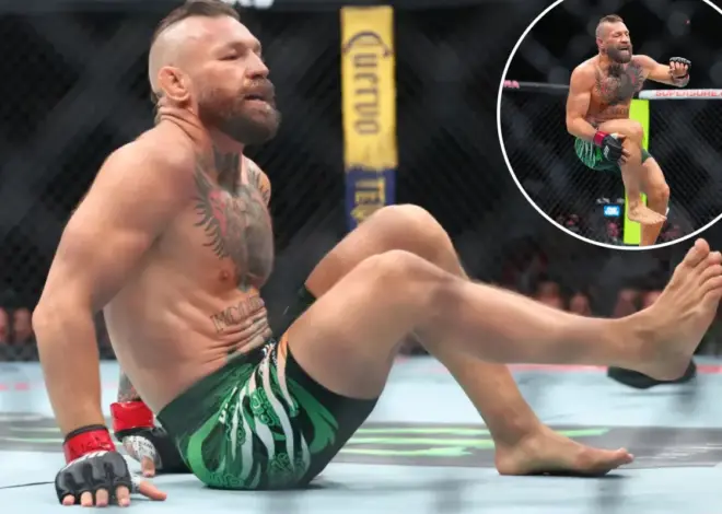 Conor McGregor was fully healthy for UFC 329 before ugly injury