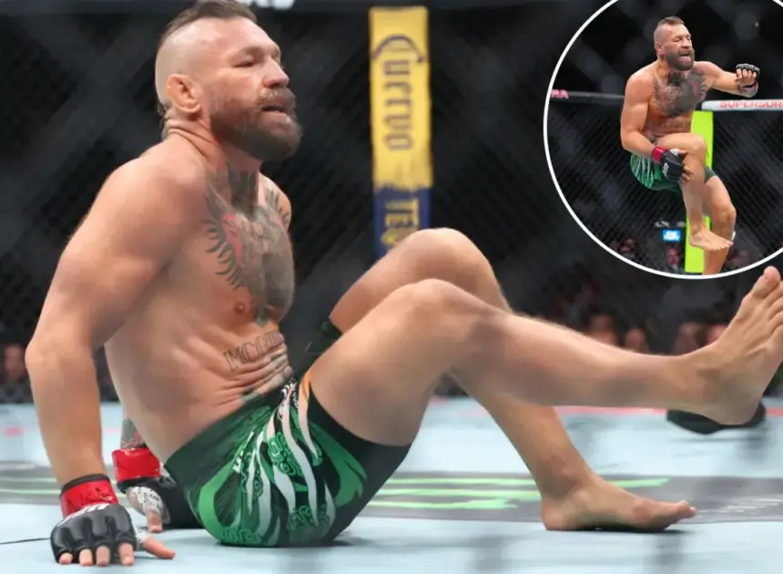 Conor McGregor was fully healthy for UFC 329 before ugly injury