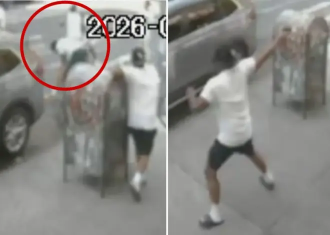Horrific video shows wild brawl that ended with innocent cop’s son, 12, fatally shot