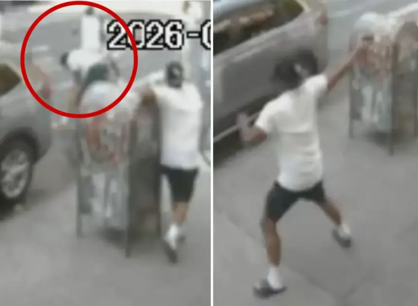 Horrific video shows wild brawl that ended with innocent cop’s son, 12, fatally shot