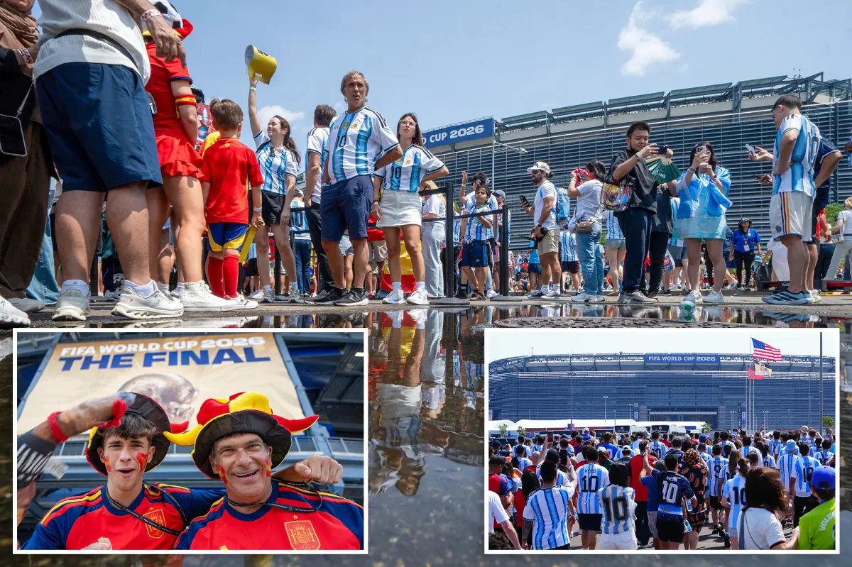 Spain vs. Argentina live updates: Security lines a disaster at World Cup Final