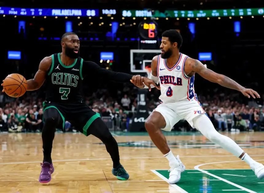 76ers acquiring Jaylen Brown from Celtics for Paul George, four draft picks in NBA blockbuster