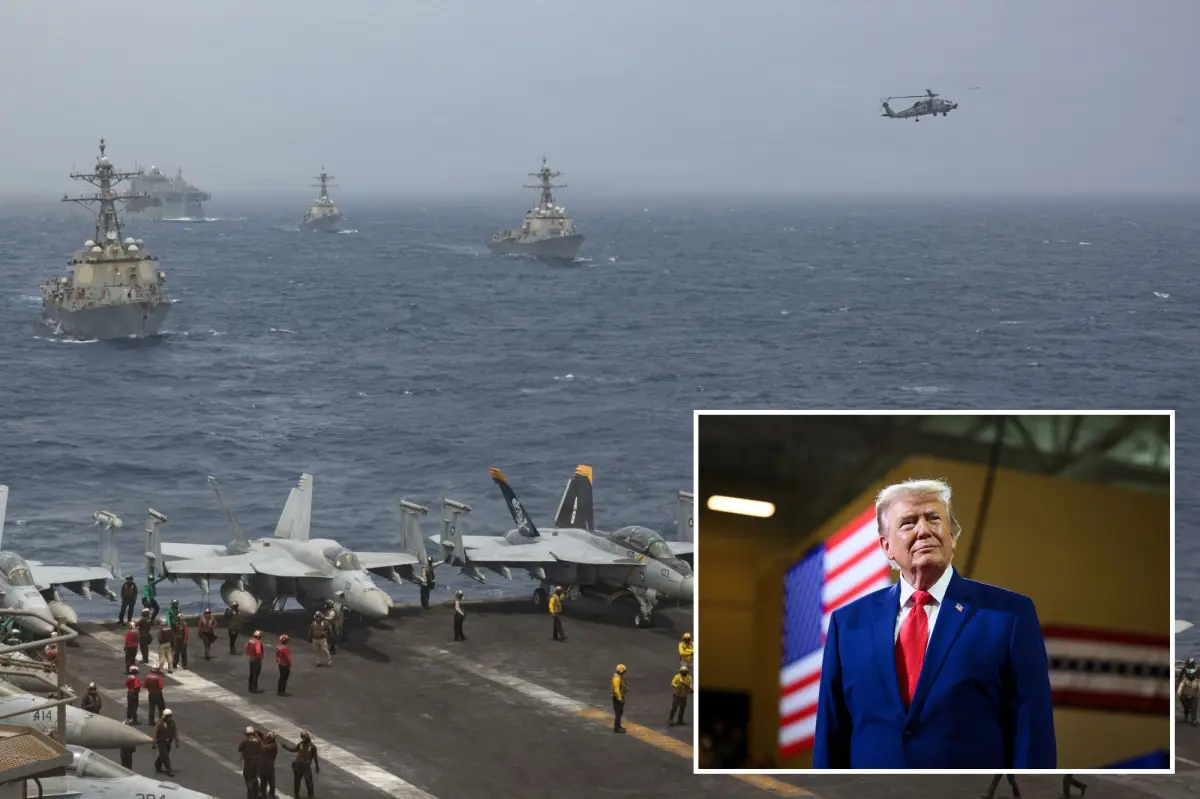 US ‘locked and loaded’ for ‘massive attack’ on Iran, Trump says — but he’s ‘not in a hurry’ to strike