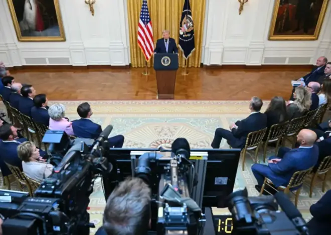 CBS cuts away from Trump’s election fraud speech — as ABC and NBC refused to air it on TV