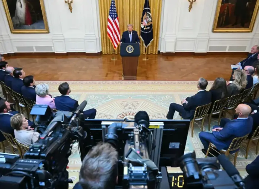CBS cuts away from Trump’s election fraud speech — as ABC and NBC refused to air it on TV