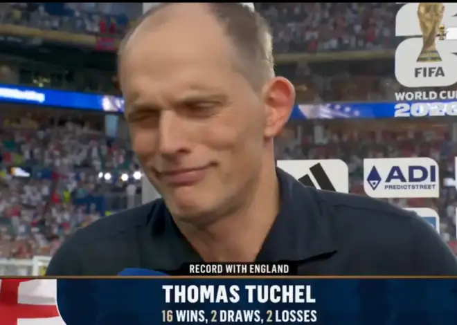 Thomas Tuchel has tense exchange with TV reporter after England’s World Cup win over Norway