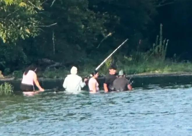 Grim final photo shows 5 friends fishing moments before they all drowned in Ohio river tragedy