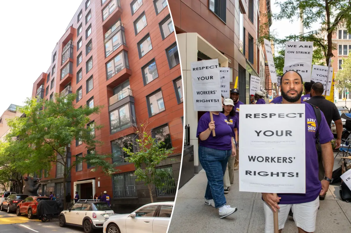 Exclusive | Inside the swanky midtown building near Billionaires Row where staff finally said enough and walked out