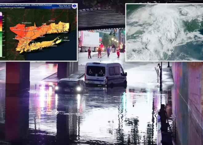 NYC under flood watch as Big Apple could get over 5 inches of rain — with fears of life-threatening flash floods
