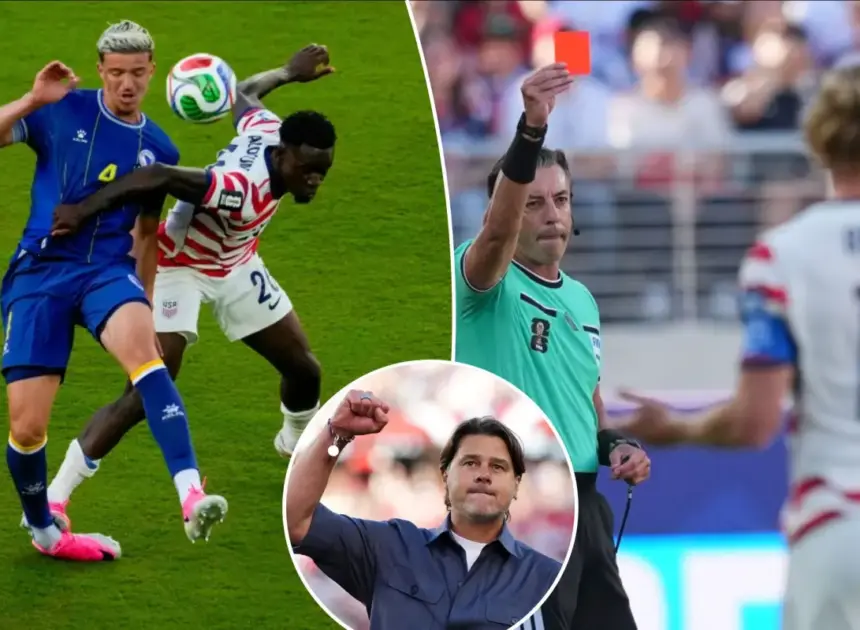 Mauricio Pochettino fumes over Folarin Balogun VAR controversy at World Cup: ‘Never a red card’