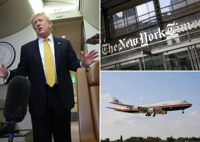 Trump admin subpoena NY Times reporters after claiming prez swapped out $400M Air Force One jet duirng trip to Turkey