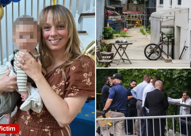NYC mom stabbed to death hours before hubby’s body discovered hanging in nearby park in possible murder-suicide