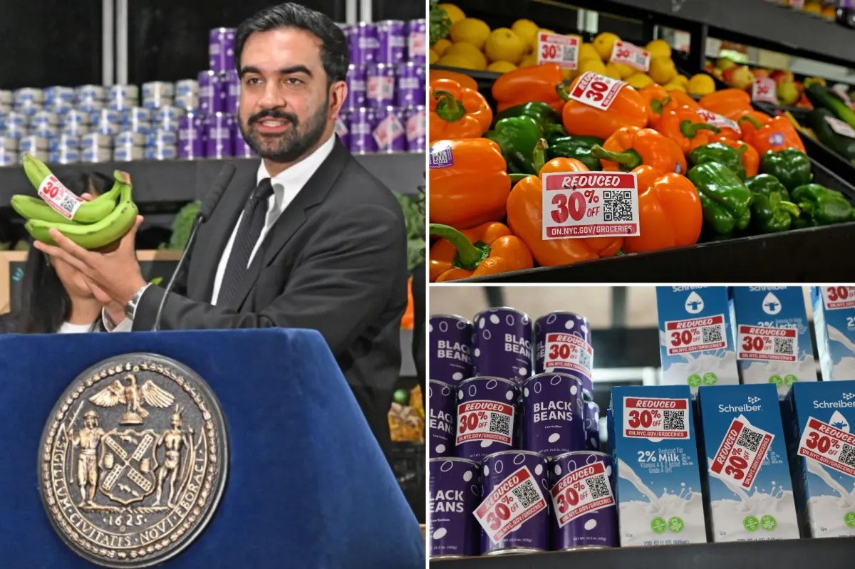 Mamdani plans 30% discounts at city-owned groceries — but it comes with basket of questions