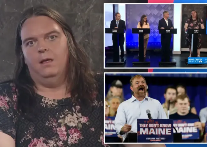 Dem trans activist vying to replace candidate Graham Platner for Senate goes viral over absurd debate answer