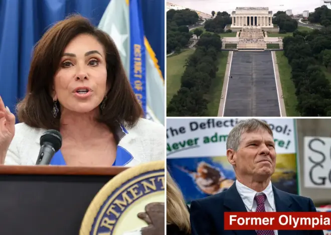 Jeanine Pirro seeks to drop charges against Olympian David Hearn, admits reflecting pool damage was ‘flawed installation’