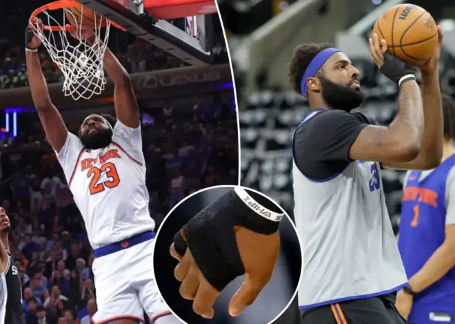 Ex-Knick Mitchell Robinson reveals how he injured hand before NBA Finals: ‘Broke down in tears’