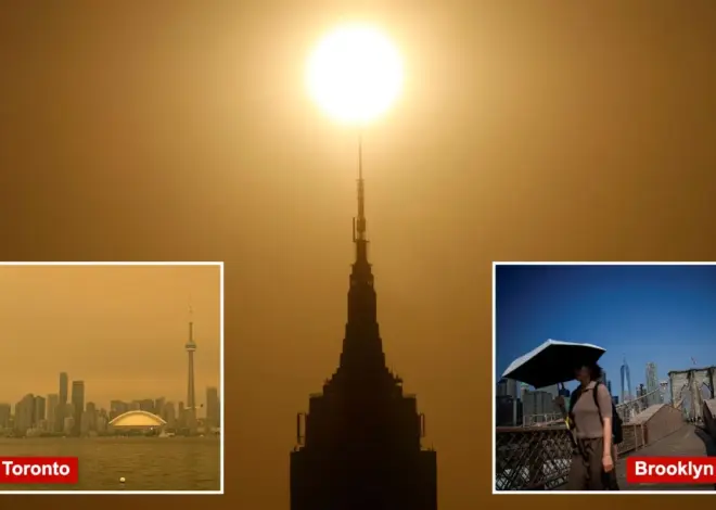 Sweltering NYC hit by Canadian wildfire smoke — and it may only get hazier