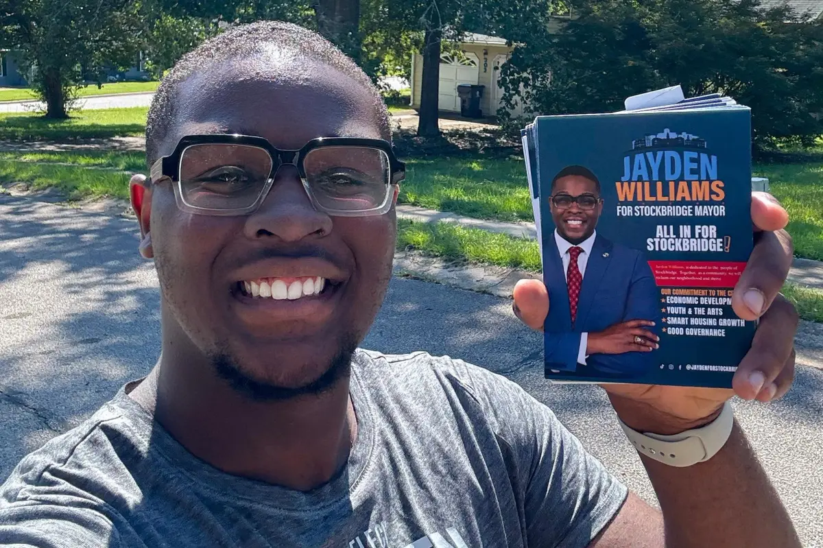 Georgia city’s youngest-ever mayor stripped of duties, access over alleged spending habits