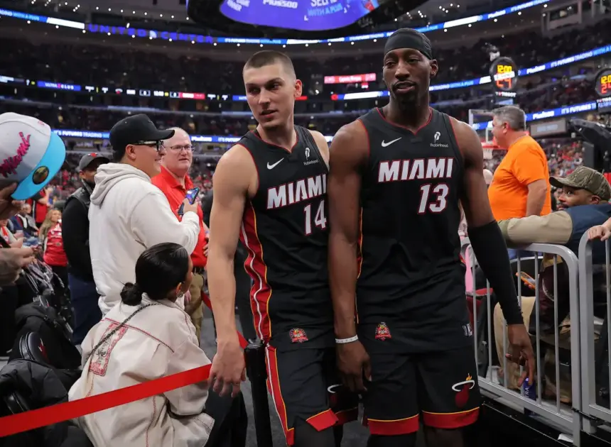 Ex-Heat teammates Bam Adebayo, Tyler Herro get into fight in Las Vegas