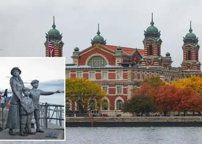 Exclusive | Descendants of first immigrant to pass through Ellis Island celebrate American Dream