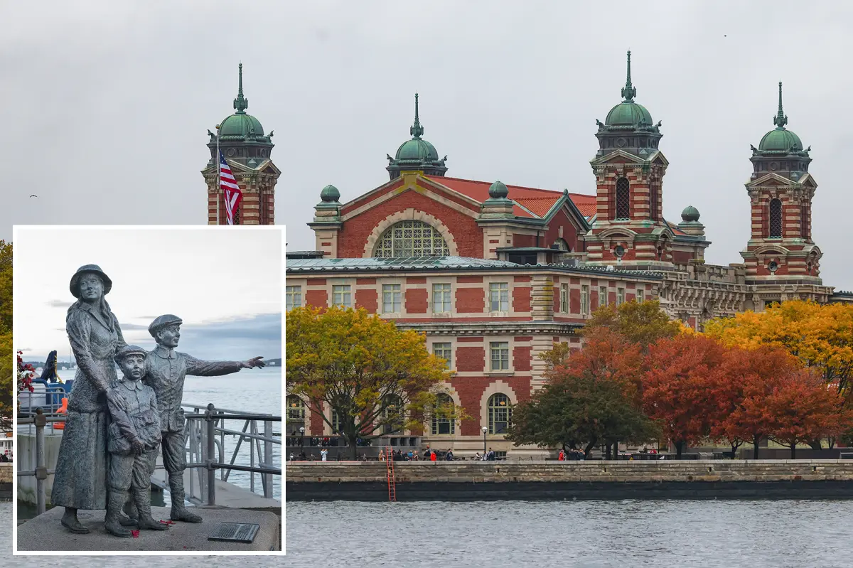 Exclusive | Descendants of first immigrant to pass through Ellis Island celebrate American Dream