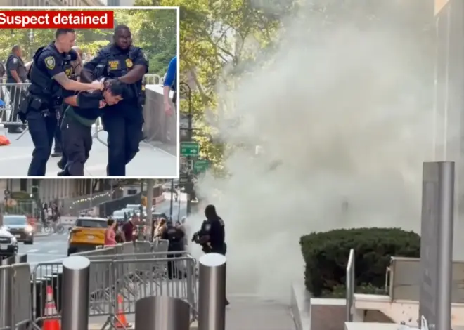 Terrorism task force probes armed loon who set off ‘incendiary device’ outside NYC fed HQ