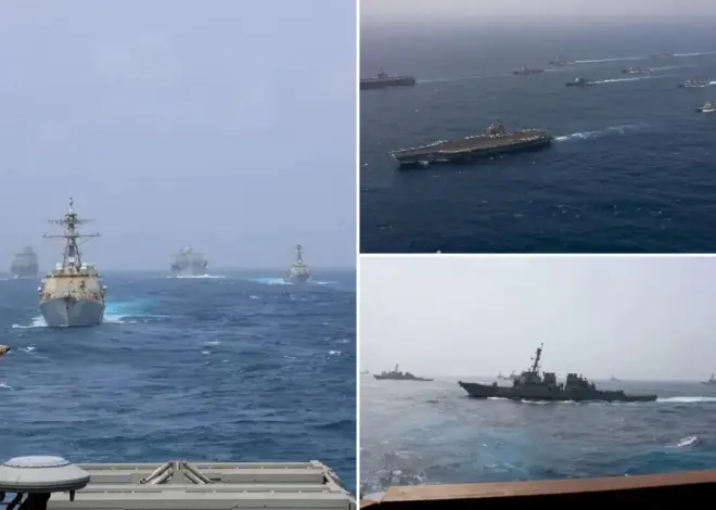 CENTCOM sends 20 US warships — and two aircraft carriers —toward Iran after Trump threatens to reinstate naval blockade