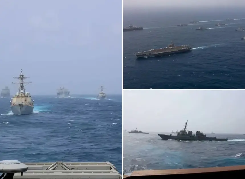 CENTCOM sends 20 US warships — and two aircraft carriers —toward Iran after Trump threatens to reinstate naval blockade