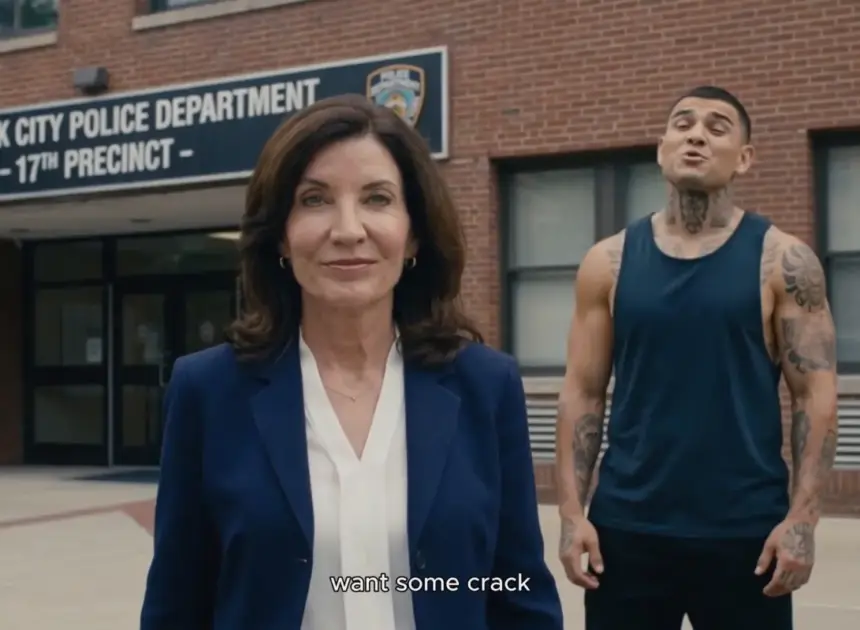 Blistering Bruce Blakeman ad features AI-Hochul being ‘truthful’ about her New York: ‘Want some crack?’