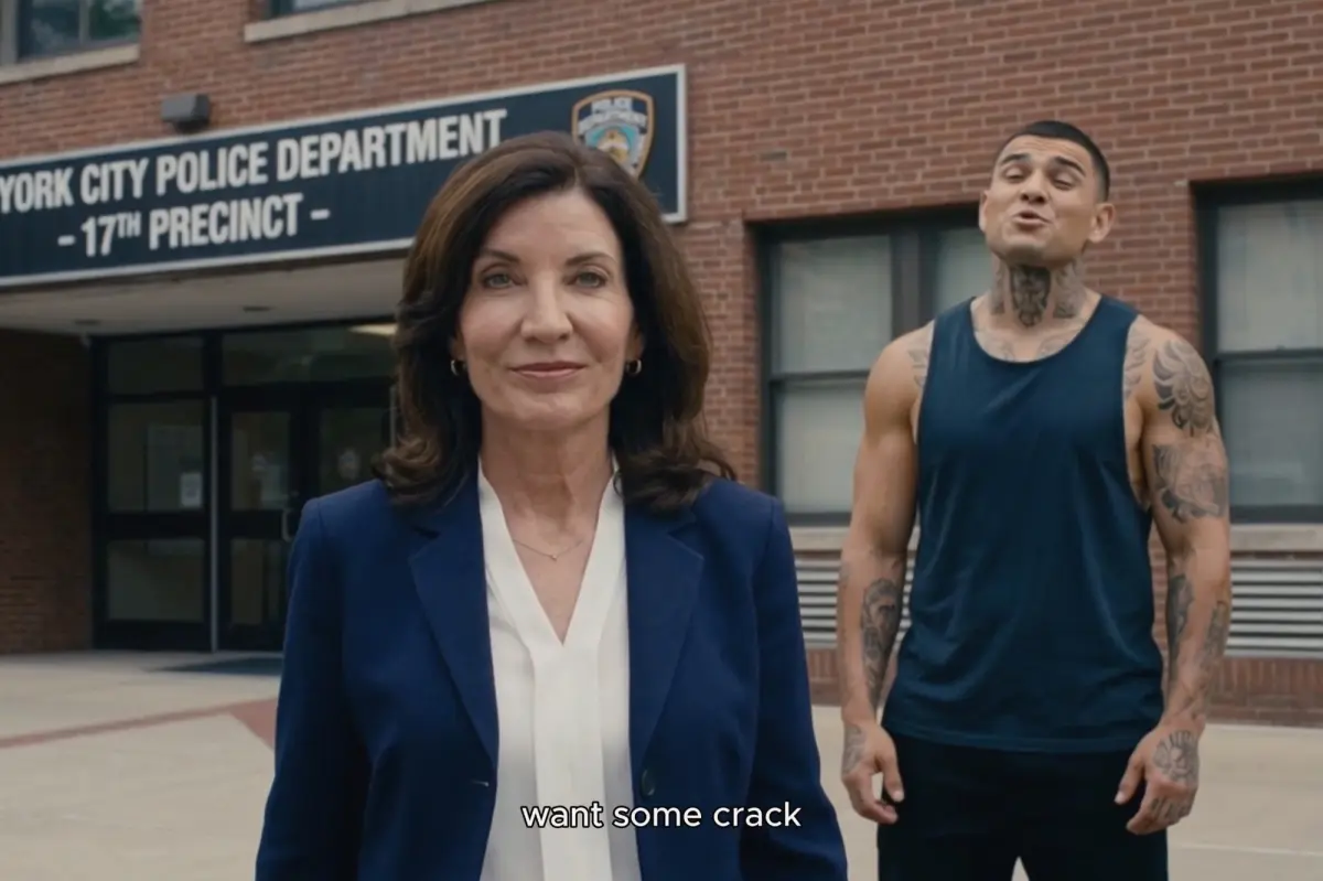 Blistering Bruce Blakeman ad features AI-Hochul being ‘truthful’ about her New York: ‘Want some crack?’
