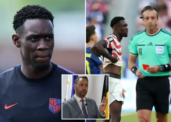 Belgium freaks out after FIFA lets US striker Folarin Balogun play in World Cup knockout match