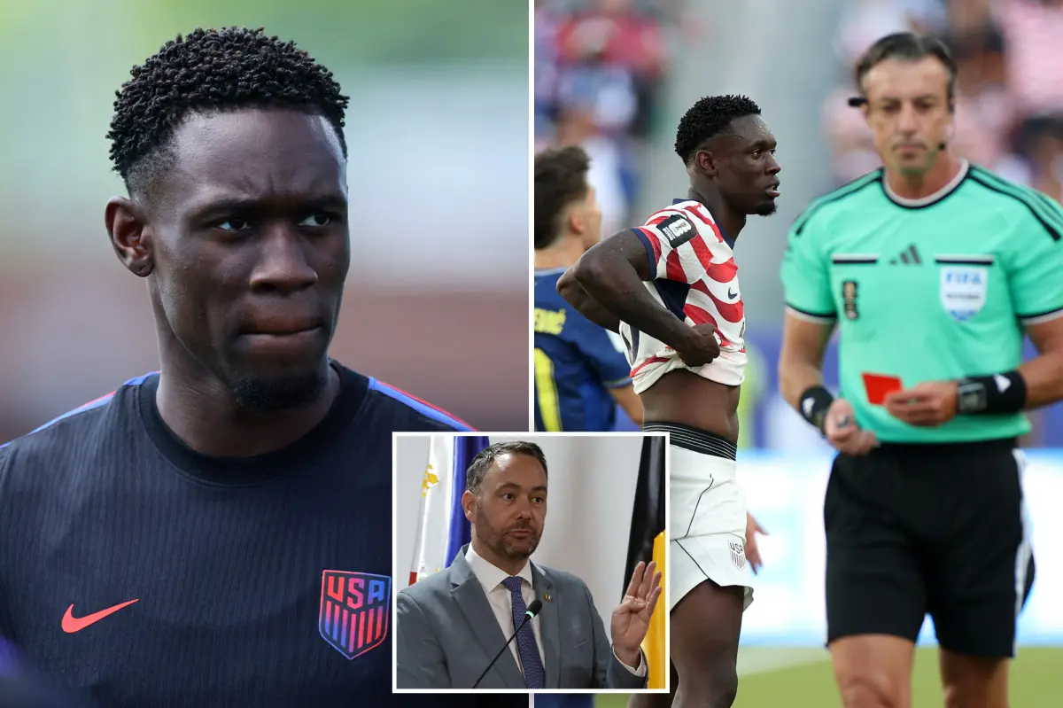 Belgium freaks out after FIFA lets US striker Folarin Balogun play in World Cup knockout match
