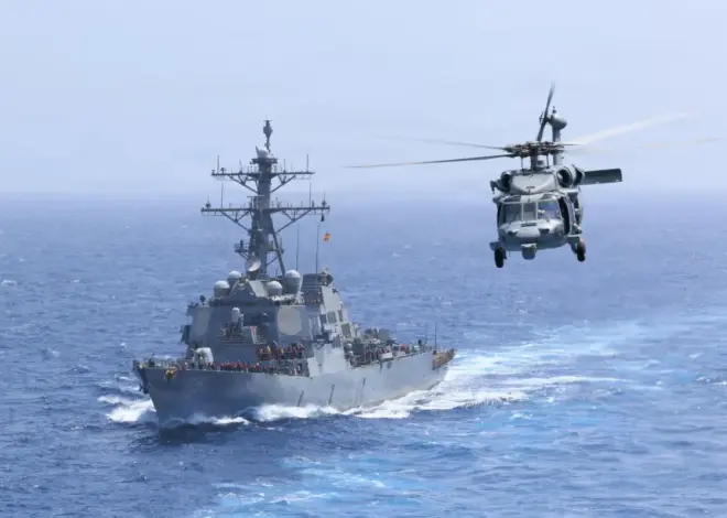 1 airman missing after MH-60S Sea Hawk helicopter crashes in Arabian Sea where fleet is operating for Iran War