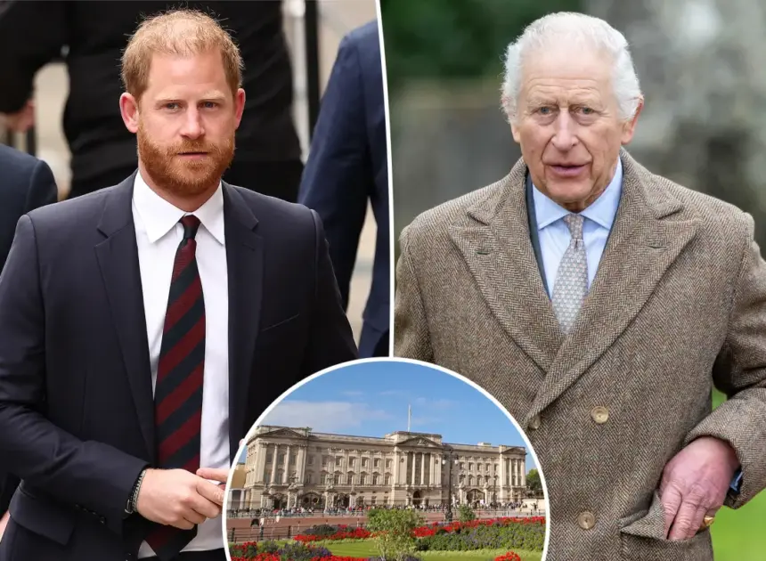King Charles yanks invitation for Prince Harry to stay at Buckingham Palace during UK visit