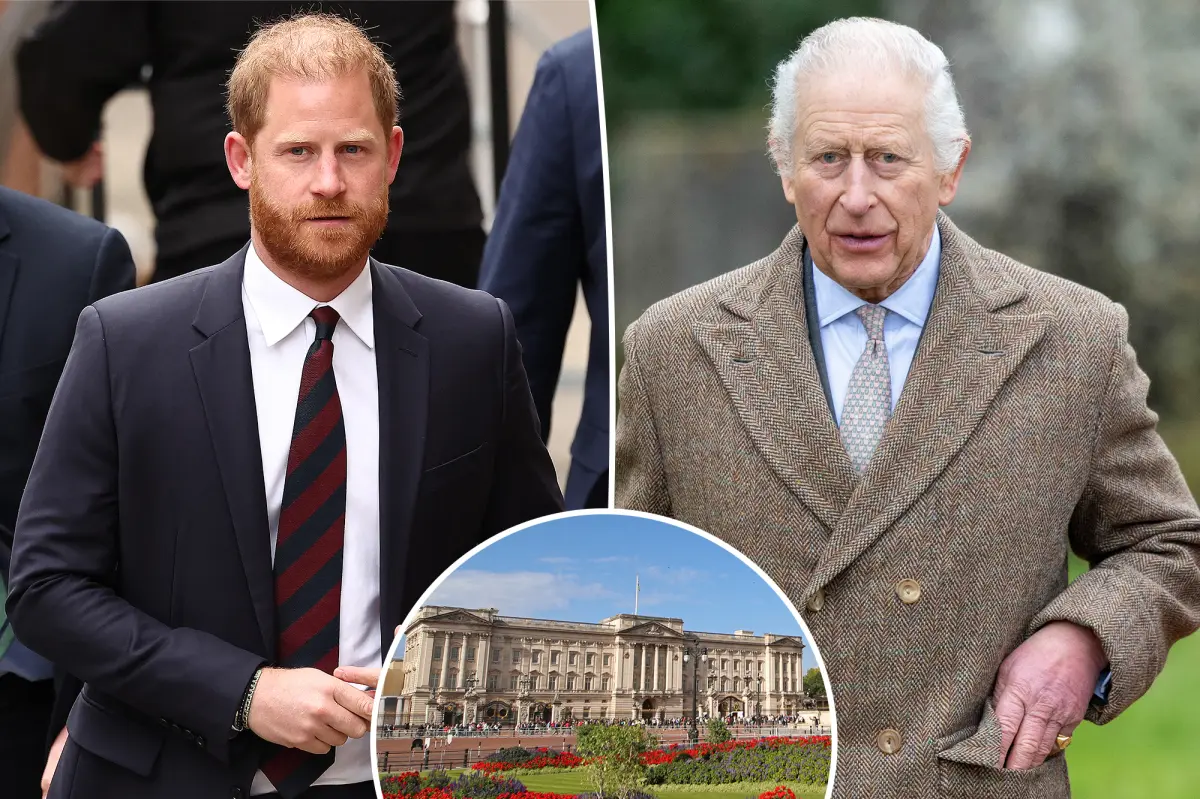 King Charles yanks invitation for Prince Harry to stay at Buckingham Palace during UK visit