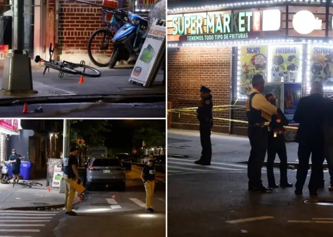 12-year-old son of cop gunned down outside NYC bodega, 2 men wounded in shooting