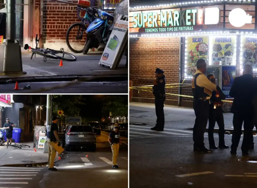 12-year-old son of cop gunned down outside NYC bodega, 2 men wounded in shooting