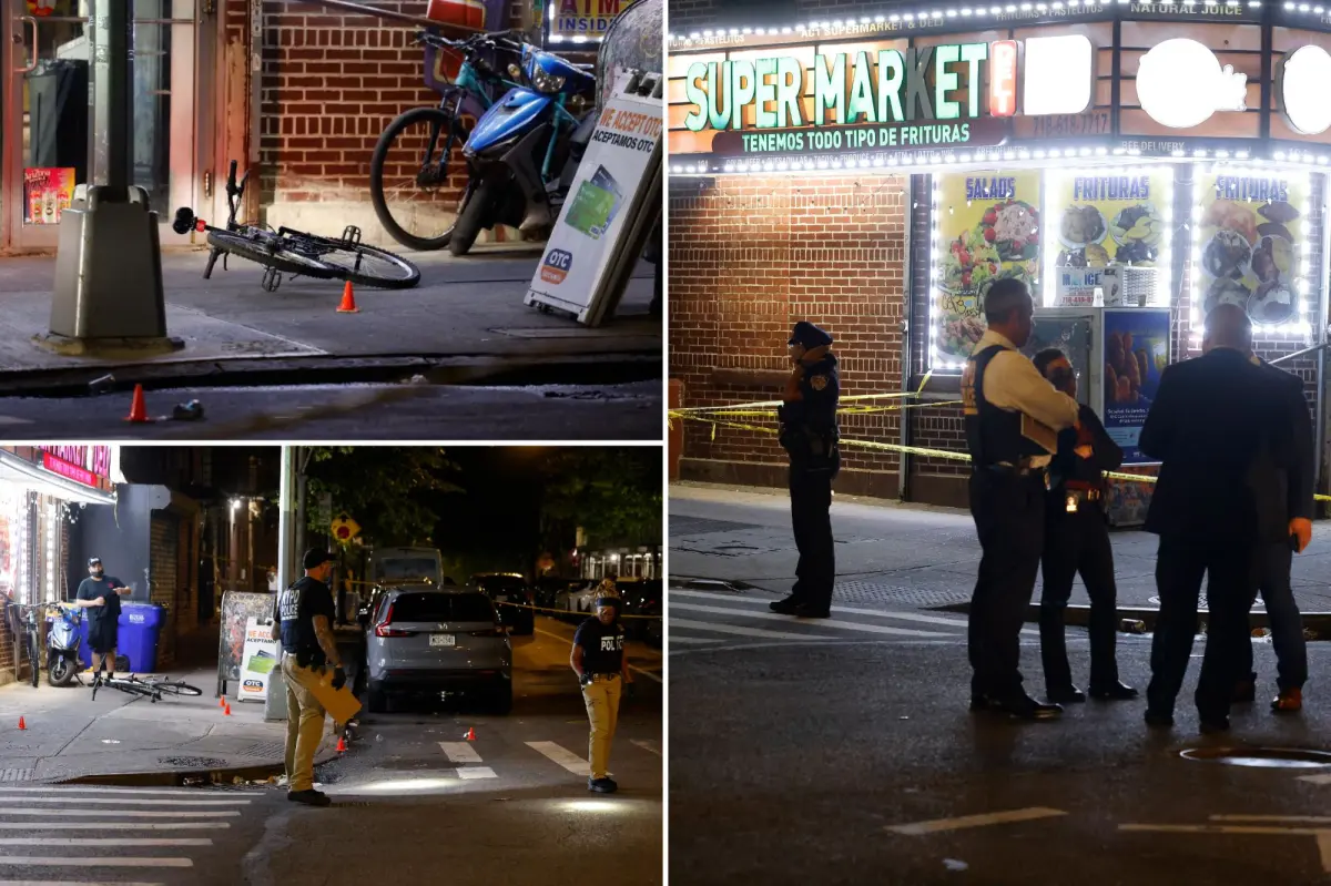 12-year-old son of cop gunned down outside NYC bodega, 2 men wounded in shooting