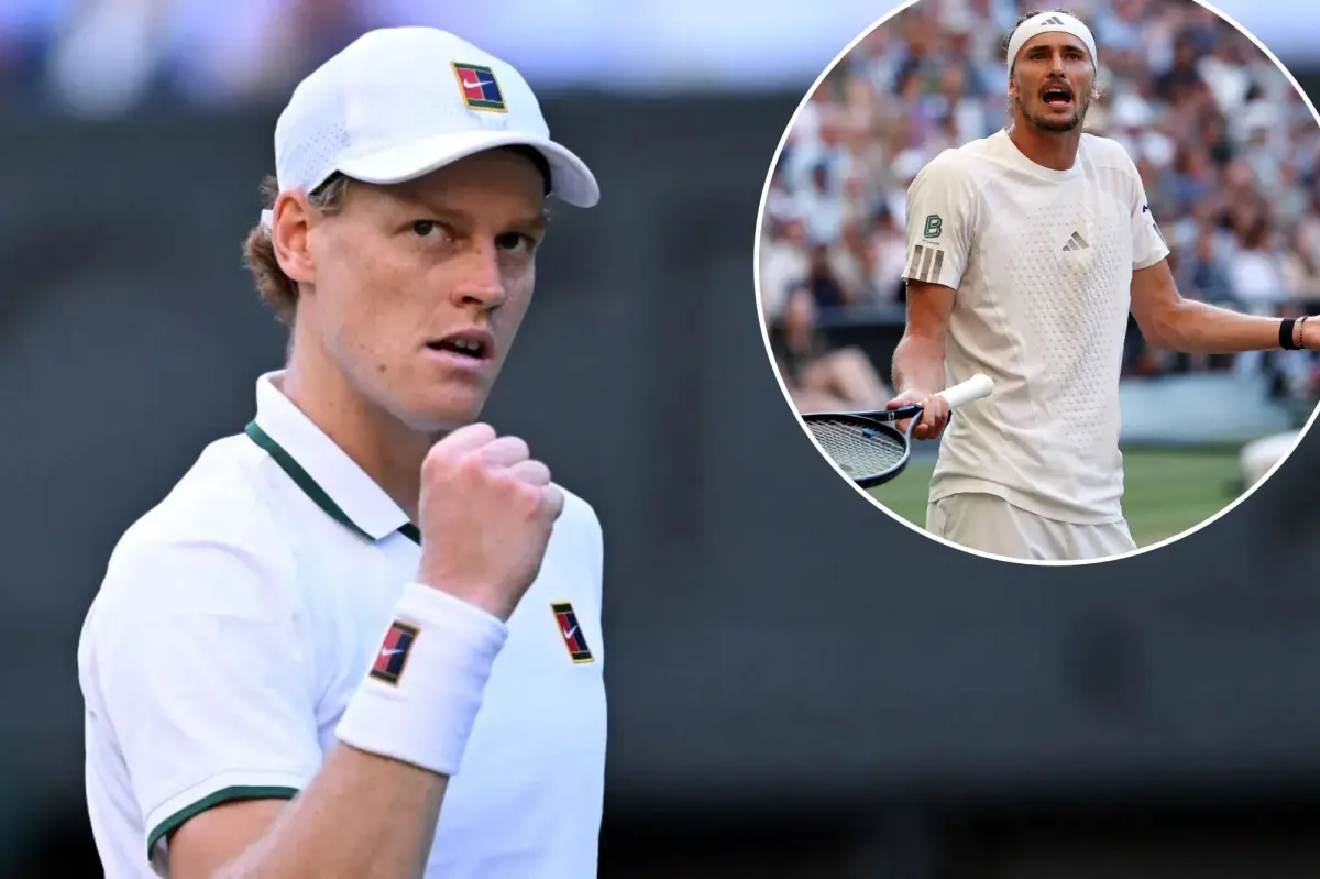 Jannik Sinner defeats Alexander Zverev to win second straight Wimbledon title