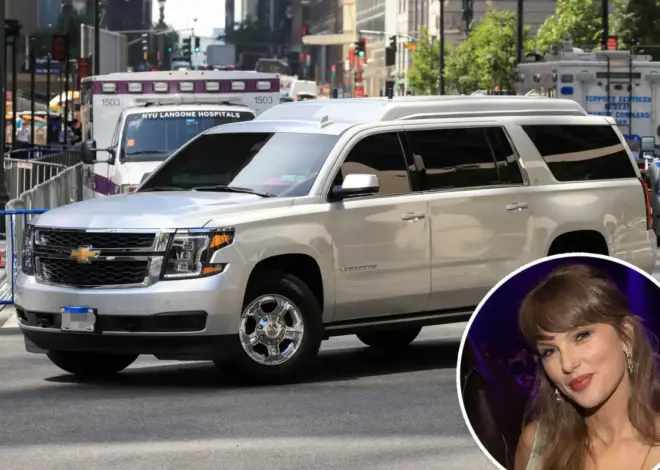 Exclusive | Taylor Swift arrives at MSG for rehearsal dinner ahead of Travis Kelce wedding